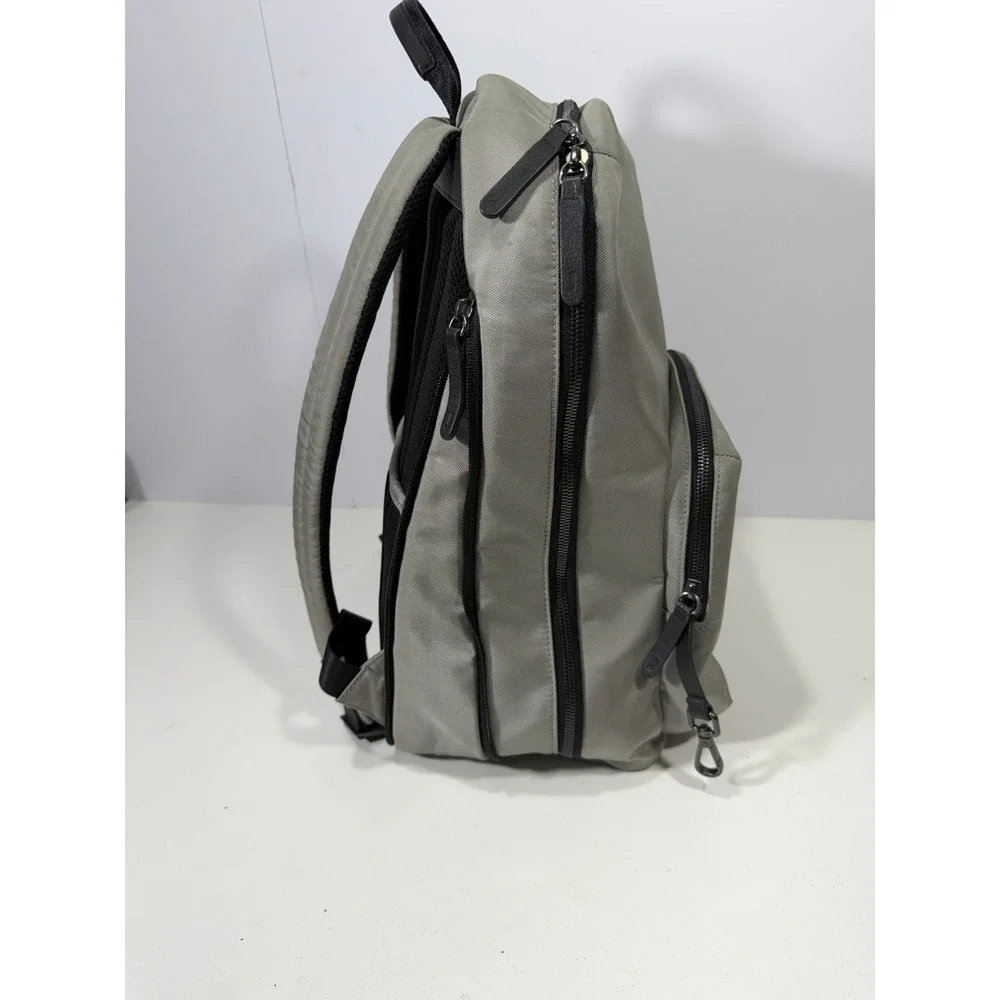 July Carry all Backpack Moss Grey Water Resistant Nylon Travel Laptop Bag